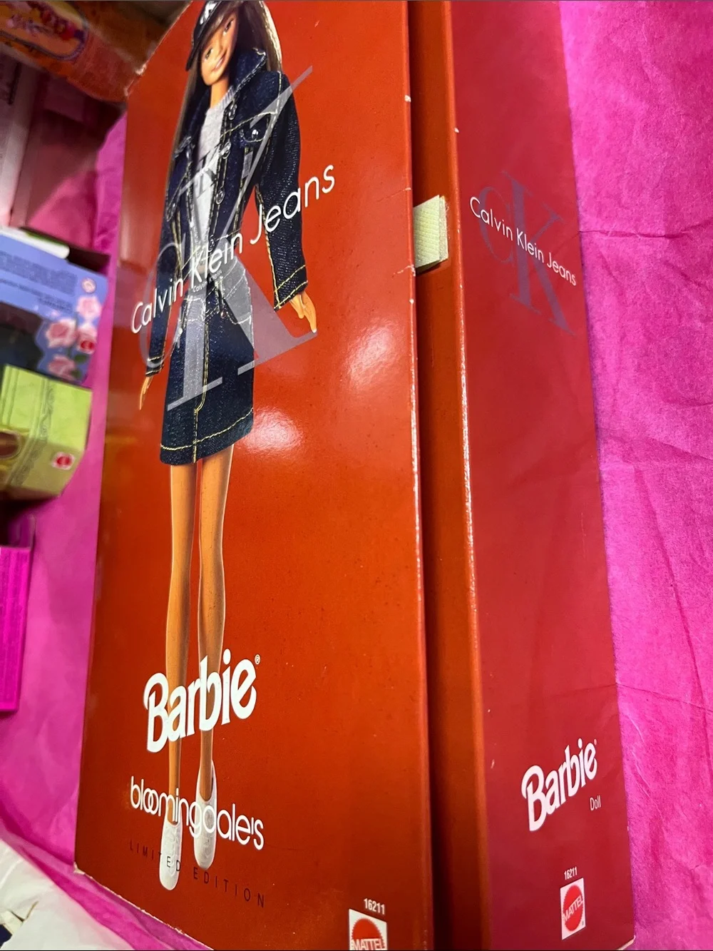 1996 Mattel Bloomingdale's Limited Edition Calvin Klein Jeans Barbie NRFB
